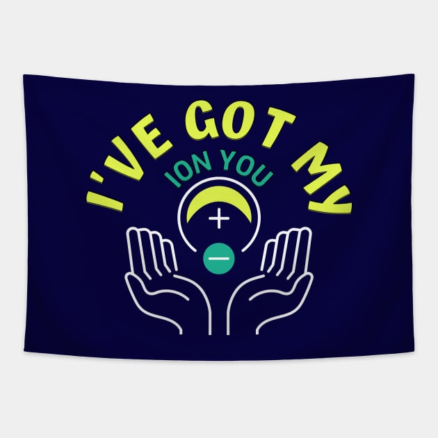 Cool Science Nerd  - I got my ion you Tapestry by JunThara