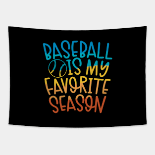 baseball is my Favorite Season Tapestry