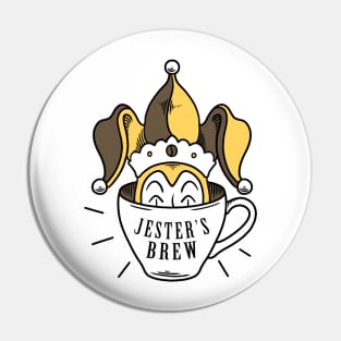 Jesters Brew Stickers Pin