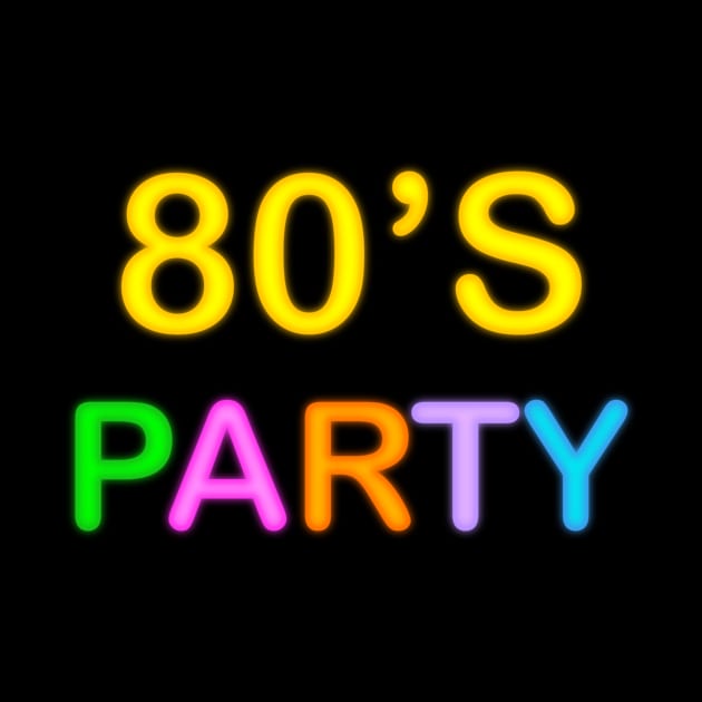 80s Party by julia_printshop