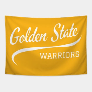 Warriors Retro Tapestry