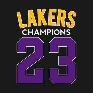 Lakersss Champions 2023 Edition Varsity T-Shirt