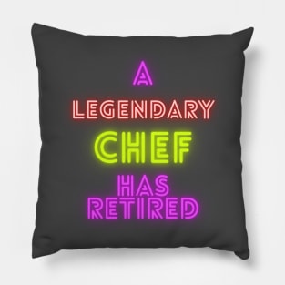 A legendary Chef has retired Pillow