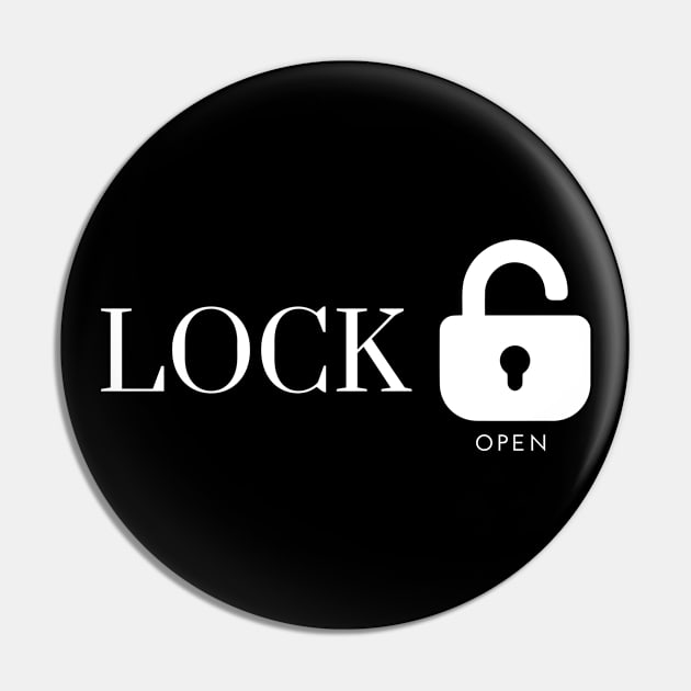 Lock & Open Pin by NineBear