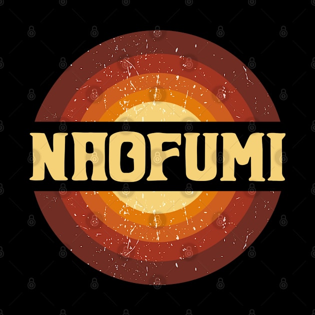 Vintage Proud Name Naofumi Anime Gifts Circle by Amir Dorsman Tribal