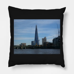 Shard London or Shard of Glass Pillow