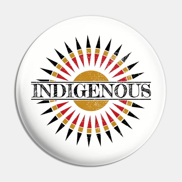 Sioux Indigenous Pattern Pin by Vault Emporium