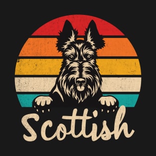 Scottish Terrier Vintage T-Shirt