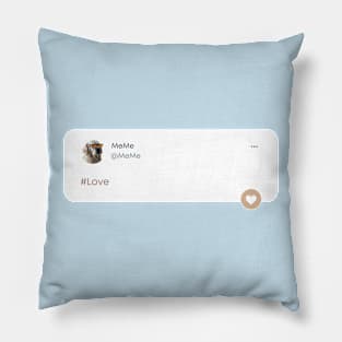 Love tweet Pillow