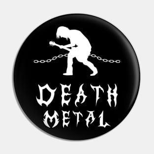 Death Metal Pin