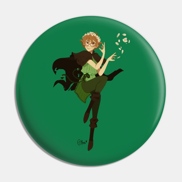 Witch Pidge Pin by CorinnaMarie