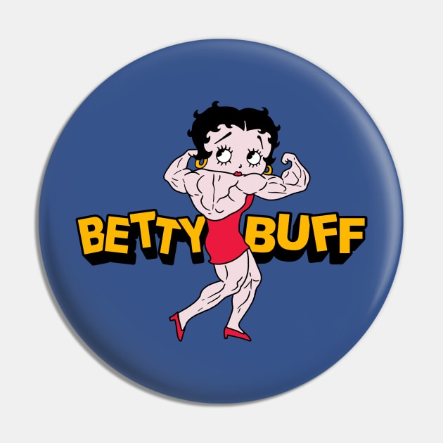 BETTY BUFF Pin by art of gaci