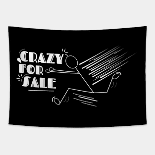 Crazy for sale Tapestry