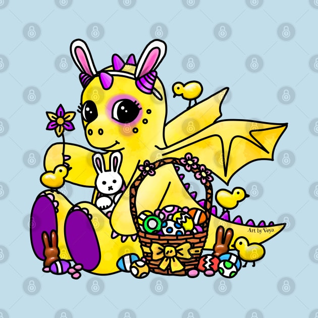 Intersex Easter Dragon by Art by Veya