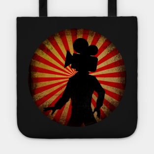 Movie Camera head, film geek stuff Tote