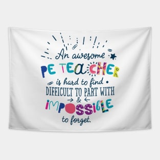 An Awesome PE Teacher Gift Idea - Impossible to forget Tapestry