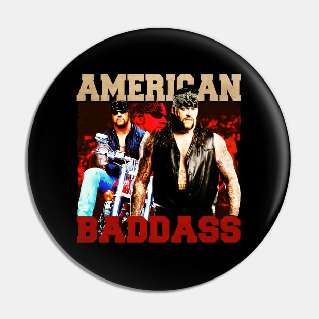 WWE - American Baddass Pin by Purwoceng