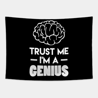 Trust Me I'm A Genius Tapestry