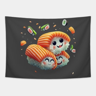 Sushi Hug Tapestry