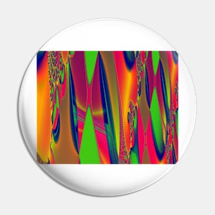 Psychedelic Tapestry Pin