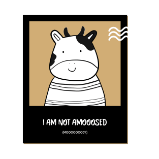 Halloween I am not Amoosed T-Shirt