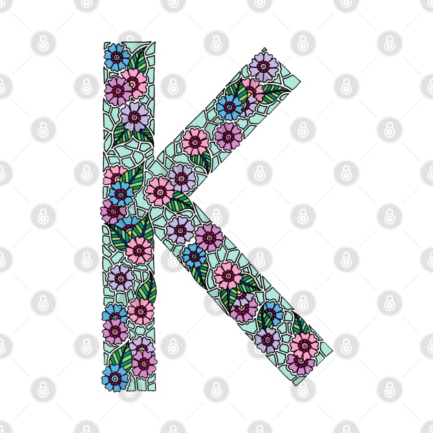 K Initial by HLeslie Design
