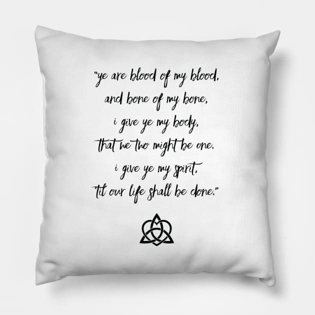 Outlander | Blood of my Blood Pillow by GeeksUnite!