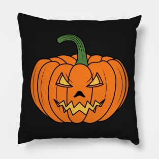 Halloween Scary Evil Pumpkin Pillow
