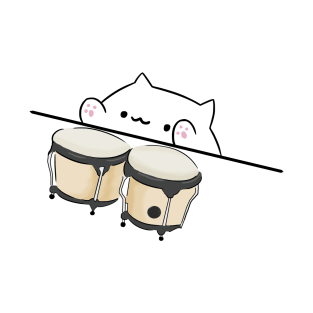 Bongo Cat Meme T-Shirt