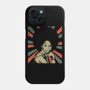 Nina Simone || Vintage Art Design || Exclusive Art Phone Case