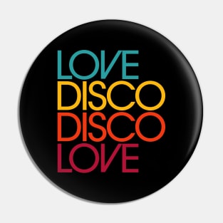 DISCO LOVE Pin