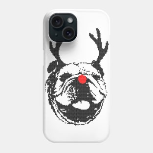 pitbull dogmas ugly christmas Phone Case