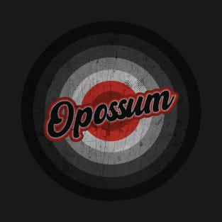 Opossum _ Black Vintage T-Shirt