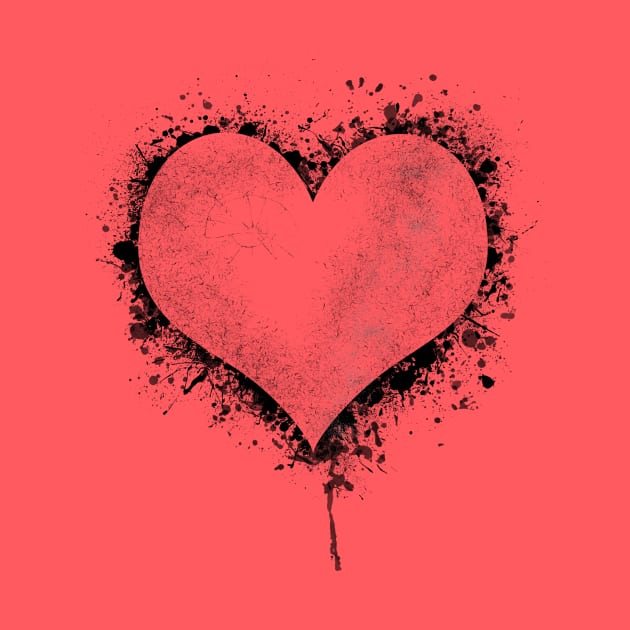 Splatter Heart by sambeawesome