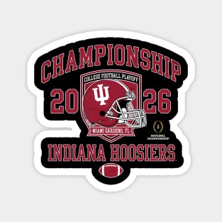indiana hoosiers CFP National Championship 2026 Magnet