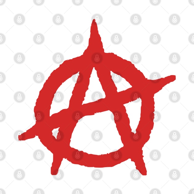 Anarchy - Punk Rock Jacket Button by WriterCentral