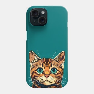 Lovely Cat Face Beautiful - Colorful Kitten Lover Phone Case