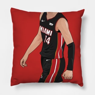 Tyler Herro Mean Mug Miami Heat Pillow