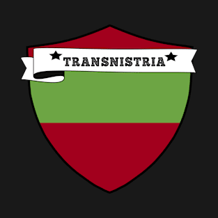 TRANSNISTRIA COUNTRY SHIELD, MINIMALIST TRANSNISTRIA FLAG, I LOVE TRANSNISTRIA , BORN IN TRANSNISTRIA , TRANSNISTRIA T-Shirt