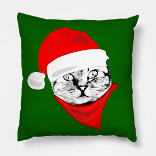 Christmas cat lover gifts Pillow
