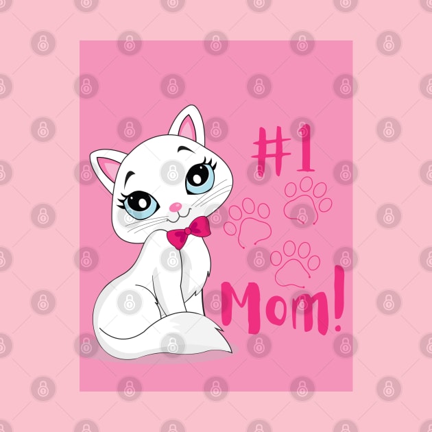 #1 cat mom pink by Vanilla_rose