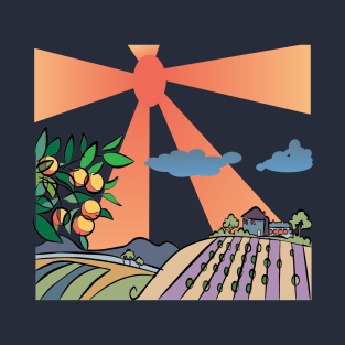 Autumn harvest illustration 2 T-Shirt