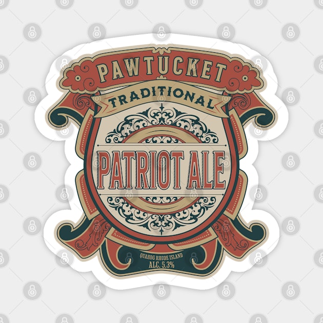 Pawtucket Patriot Ale Magnet by Brookcliff