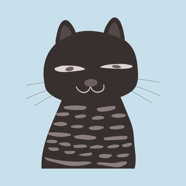 Cute cat cartoon design by Tjstudio