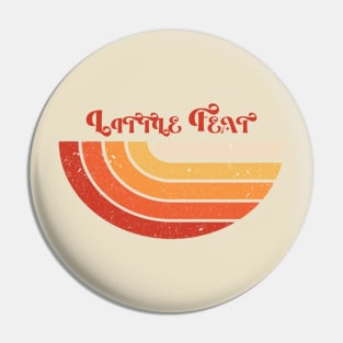 Retro style vintage little feat Pin