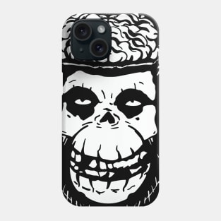 Monkey Brains INK skull on colors Phone Case