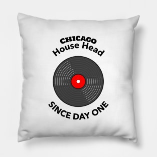 Chicago House Head for Men and Women Pillow