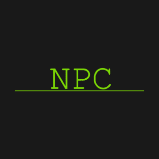 non player character npc T-Shirt