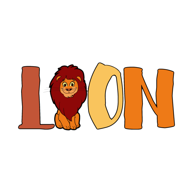 Cartoon Lion by ILYOart