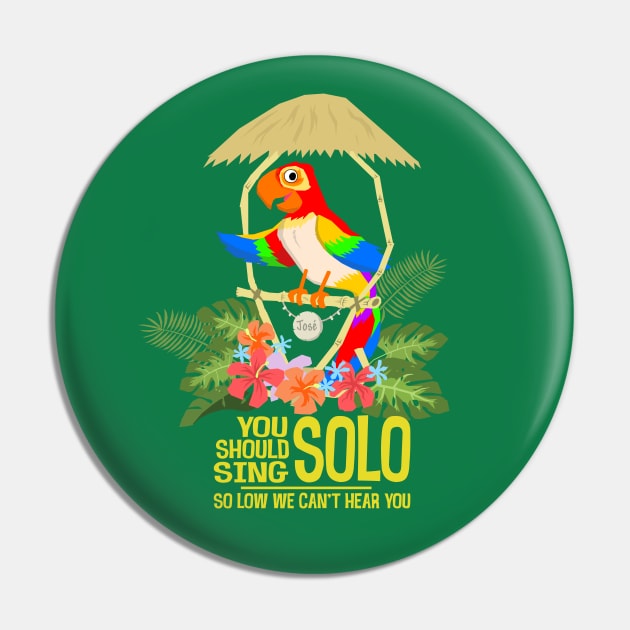 Tiki Room Sing Solo Pin by Radical Rad